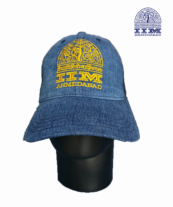 Cap Denim Mesh Blue